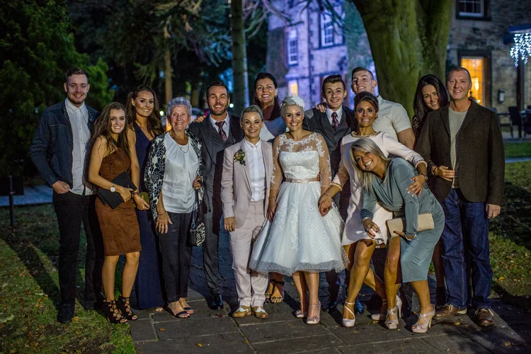 Mel and Grace's wedding at Mosborough Hall, Sheffield — photo 84 of 106