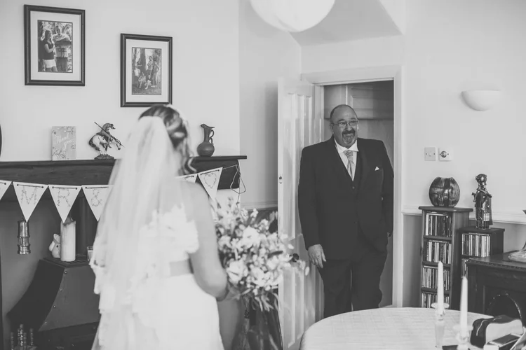Katie and Luke's winter wedding at Hemswell Court, Lincolnshire — photo 15 of 103