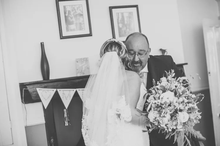 Katie and Luke's winter wedding at Hemswell Court, Lincolnshire — photo 17 of 103