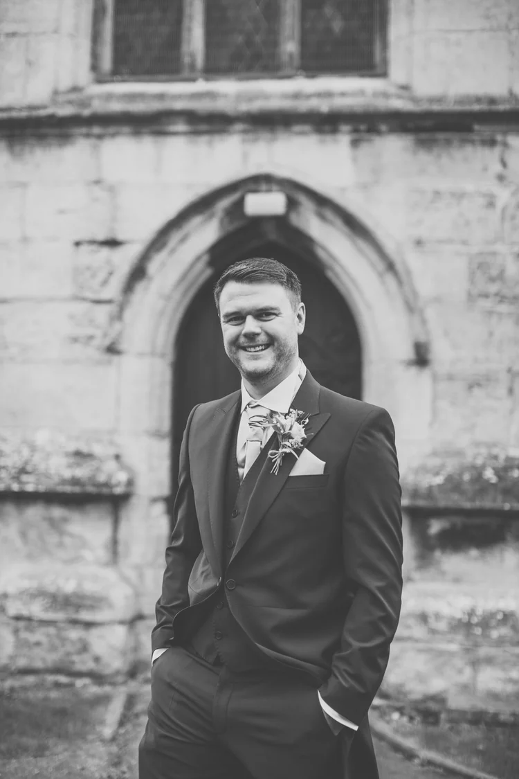 Katie and Luke's winter wedding at Hemswell Court, Lincolnshire — photo 21 of 103