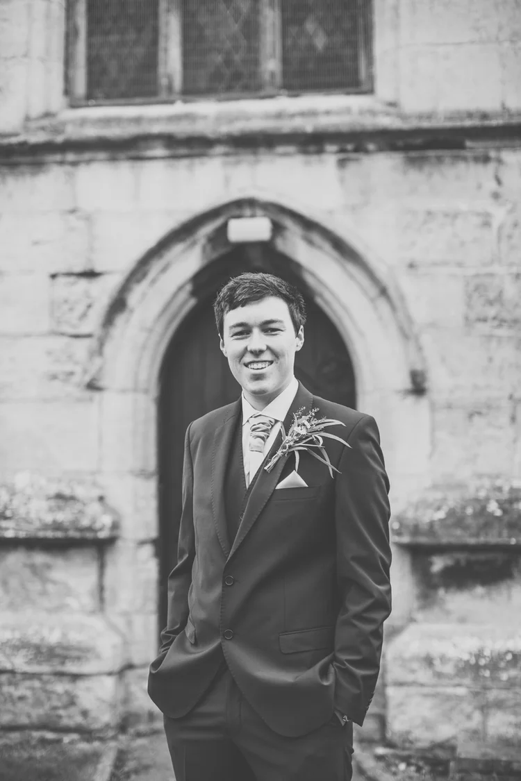 Katie and Luke's winter wedding at Hemswell Court, Lincolnshire — photo 24 of 103