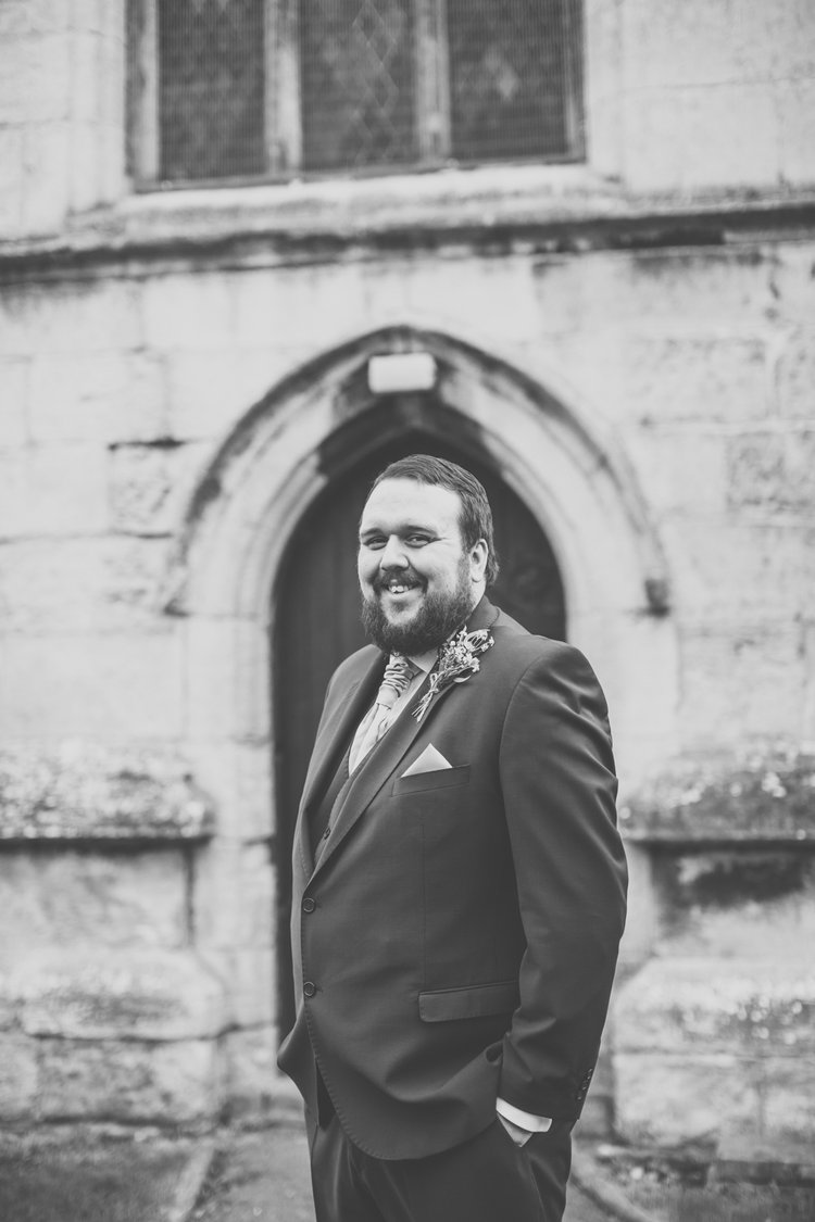Katie and Luke's winter wedding at Hemswell Court, Lincolnshire — photo 25 of 103