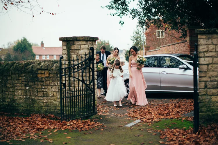 Katie and Luke's winter wedding at Hemswell Court, Lincolnshire — photo 32 of 103