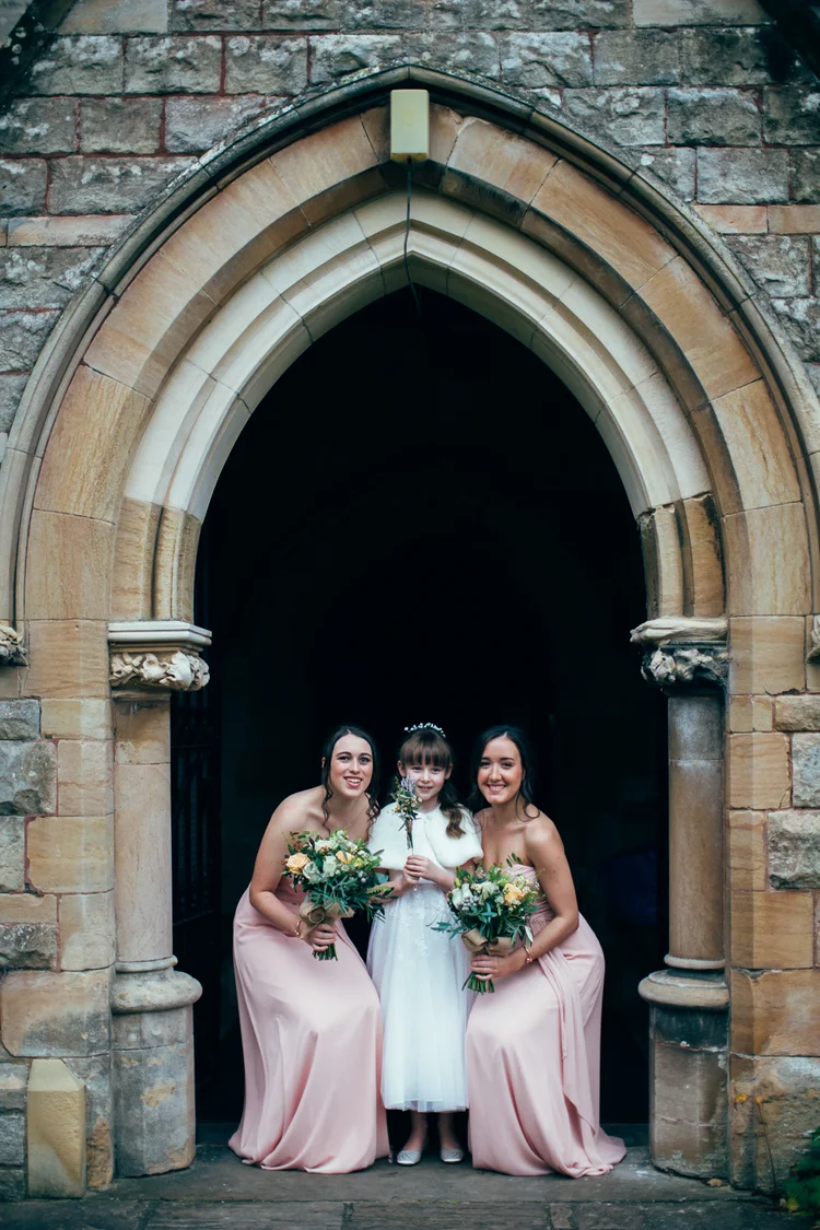 Katie and Luke's winter wedding at Hemswell Court, Lincolnshire — photo 33 of 103