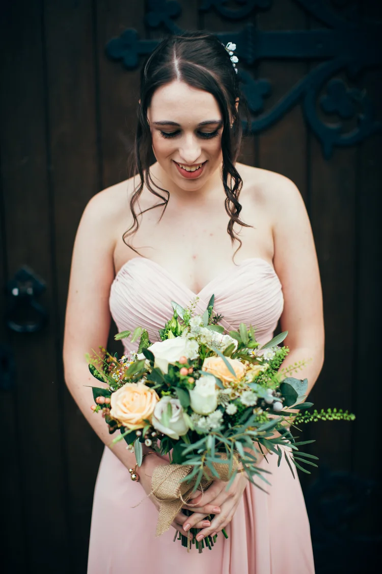 Katie and Luke's winter wedding at Hemswell Court, Lincolnshire — photo 37 of 103