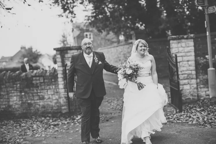 Katie and Luke's winter wedding at Hemswell Court, Lincolnshire — photo 41 of 103
