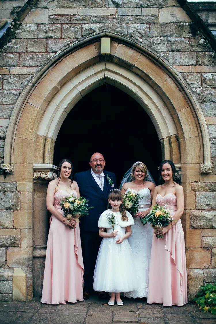 Katie and Luke's winter wedding at Hemswell Court, Lincolnshire — photo 42 of 103
