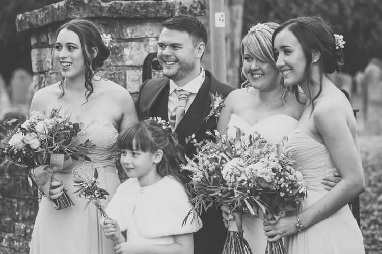 Katie and Luke's winter wedding at Hemswell Court, Lincolnshire — photo 50 of 103