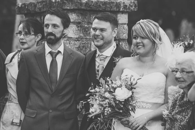 Katie and Luke's winter wedding at Hemswell Court, Lincolnshire — photo 51 of 103