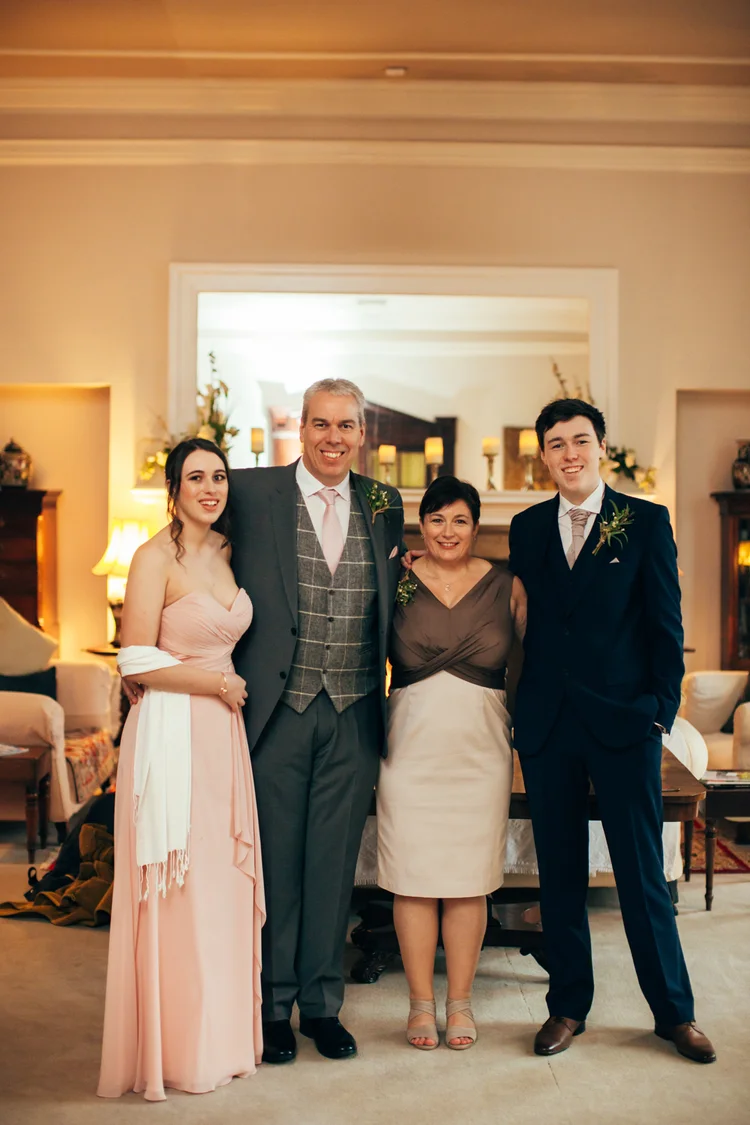 Katie and Luke's winter wedding at Hemswell Court, Lincolnshire — photo 73 of 103