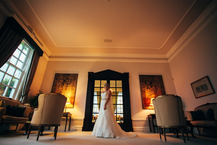 Katie and Luke's winter wedding at Hemswell Court, Lincolnshire — photo 75 of 103