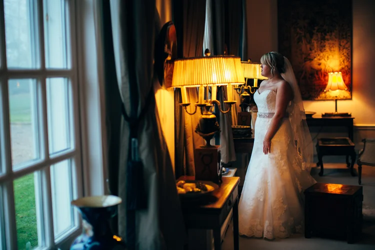 Katie and Luke's winter wedding at Hemswell Court, Lincolnshire — photo 77 of 103