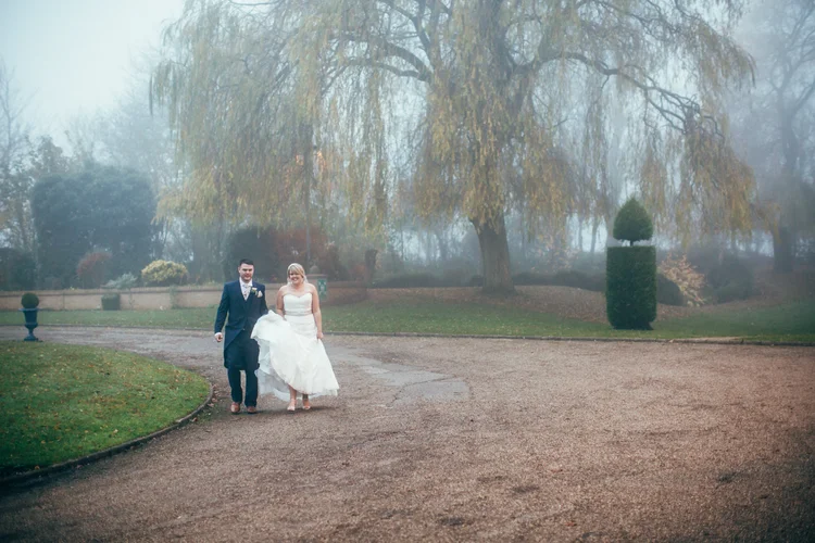 Katie and Luke's winter wedding at Hemswell Court, Lincolnshire — photo 82 of 103