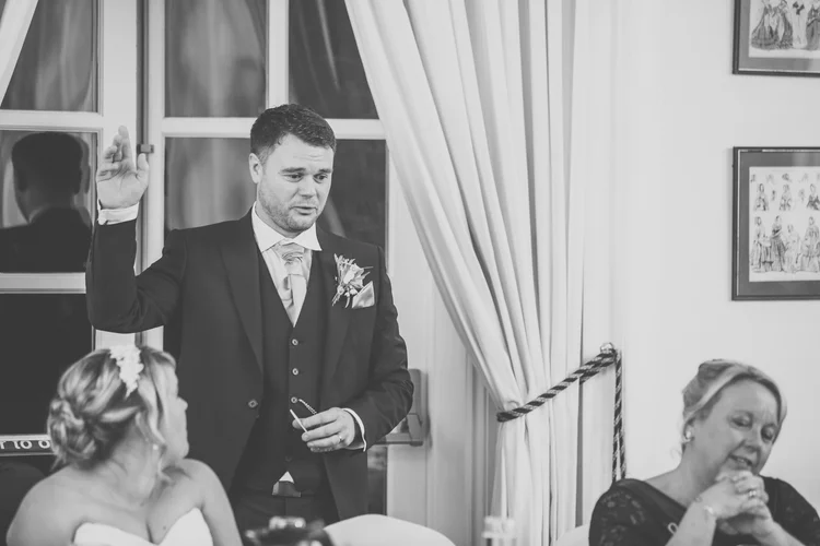 Katie and Luke's winter wedding at Hemswell Court, Lincolnshire — photo 95 of 103