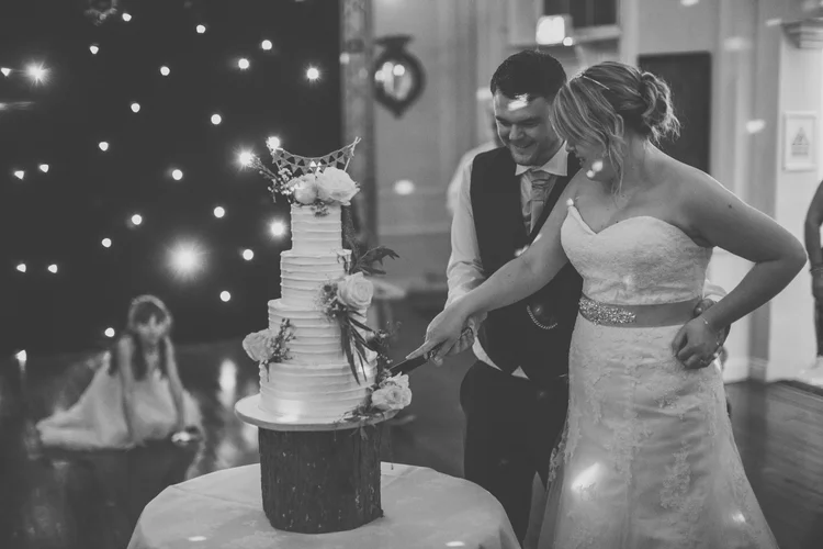 Katie and Luke's winter wedding at Hemswell Court, Lincolnshire — photo 99 of 103