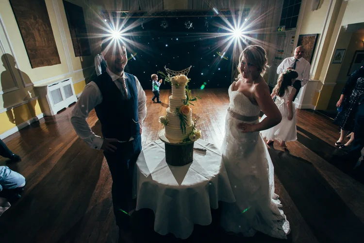 Katie and Luke's winter wedding at Hemswell Court, Lincolnshire — photo 100 of 103