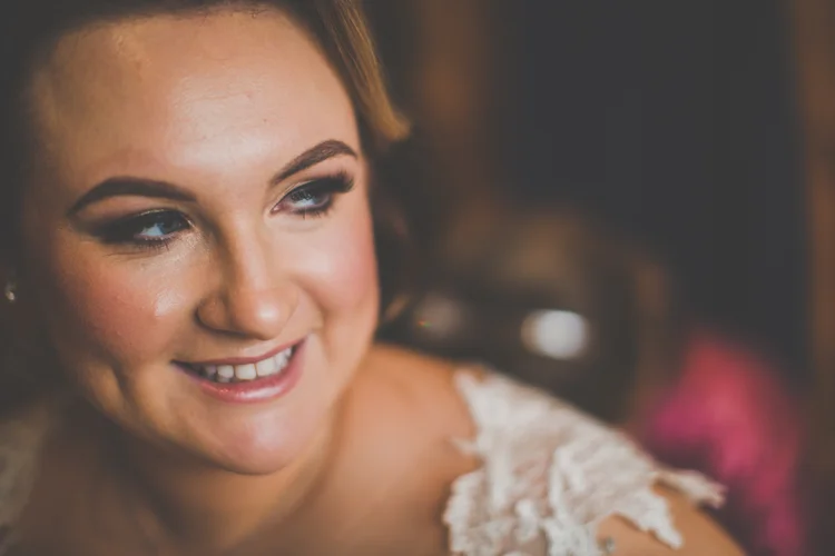 Erin and Jason's foggy winter wedding at Whitley Hall, Sheffield — photo 7 of 57
