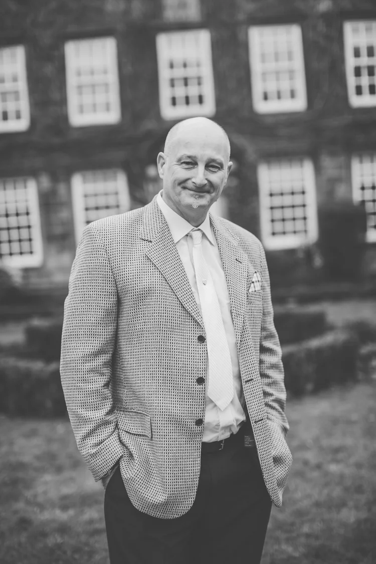 Erin and Jason's foggy winter wedding at Whitley Hall, Sheffield — photo 16 of 57