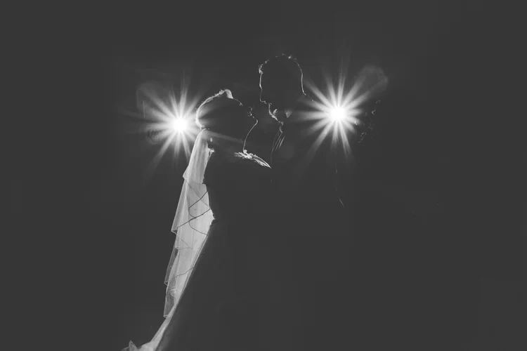 Erin and Jason's foggy winter wedding at Whitley Hall, Sheffield — photo 47 of 57