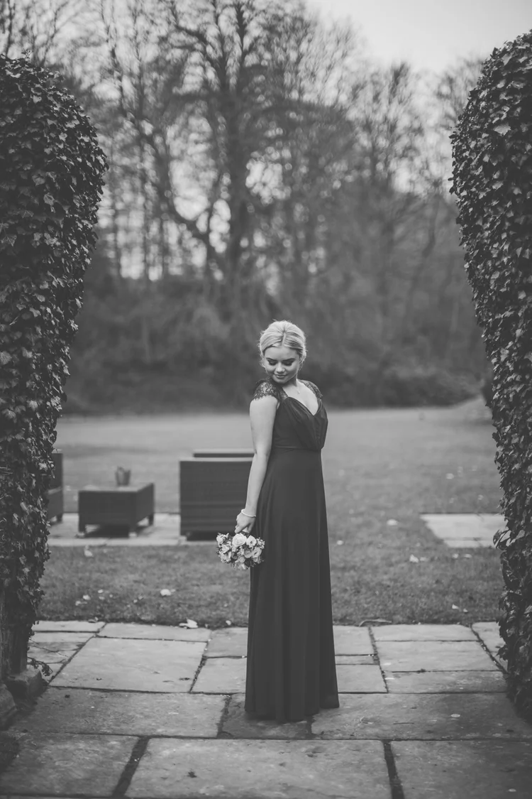Erin and Jason's foggy winter wedding at Whitley Hall, Sheffield — photo 52 of 57
