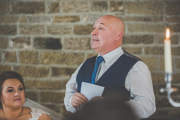 Erin and Jason's foggy winter wedding at Whitley Hall, Sheffield — photo 53 of 57