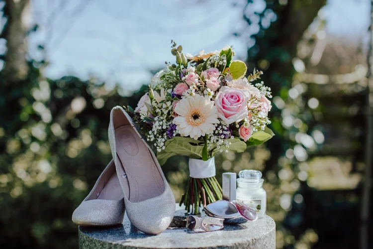 Holly and John's wedding at Bempton Church and Sledmere House — photo 7 of 72