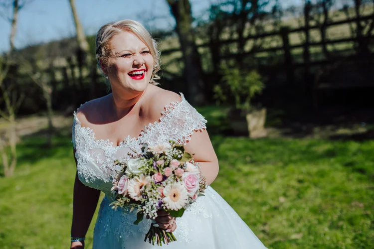 Holly and John's wedding at Bempton Church and Sledmere House — photo 18 of 72