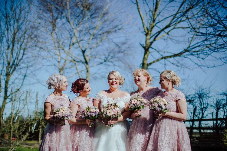 Holly and John's wedding at Bempton Church and Sledmere House — photo 19 of 72