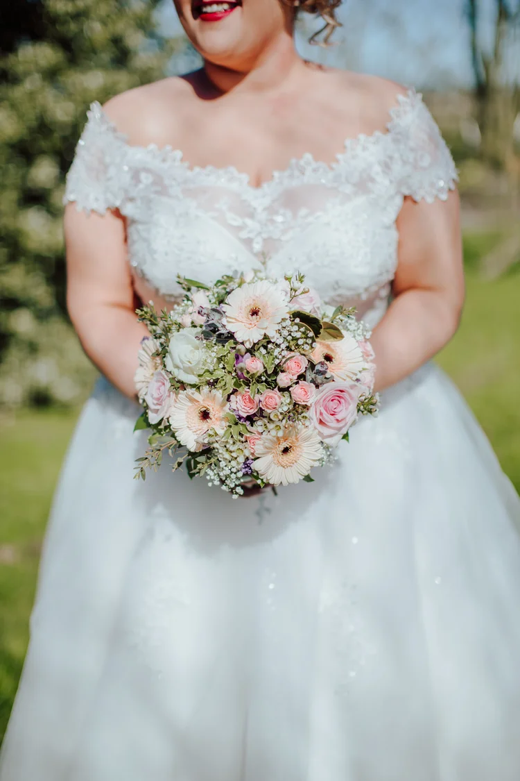 Holly and John's wedding at Bempton Church and Sledmere House — photo 21 of 72