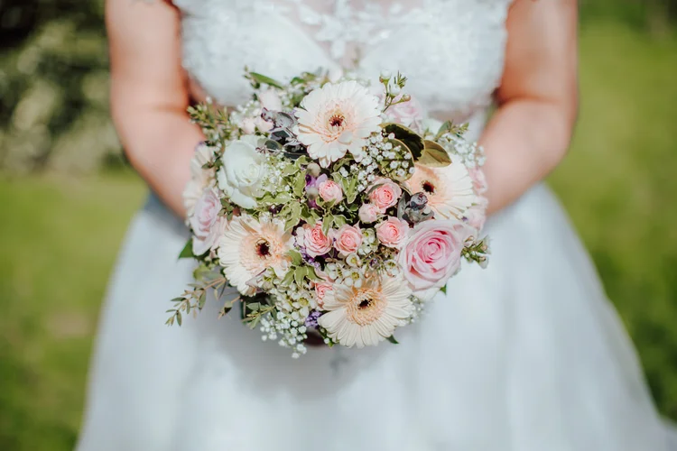 Holly and John's wedding at Bempton Church and Sledmere House — photo 22 of 72