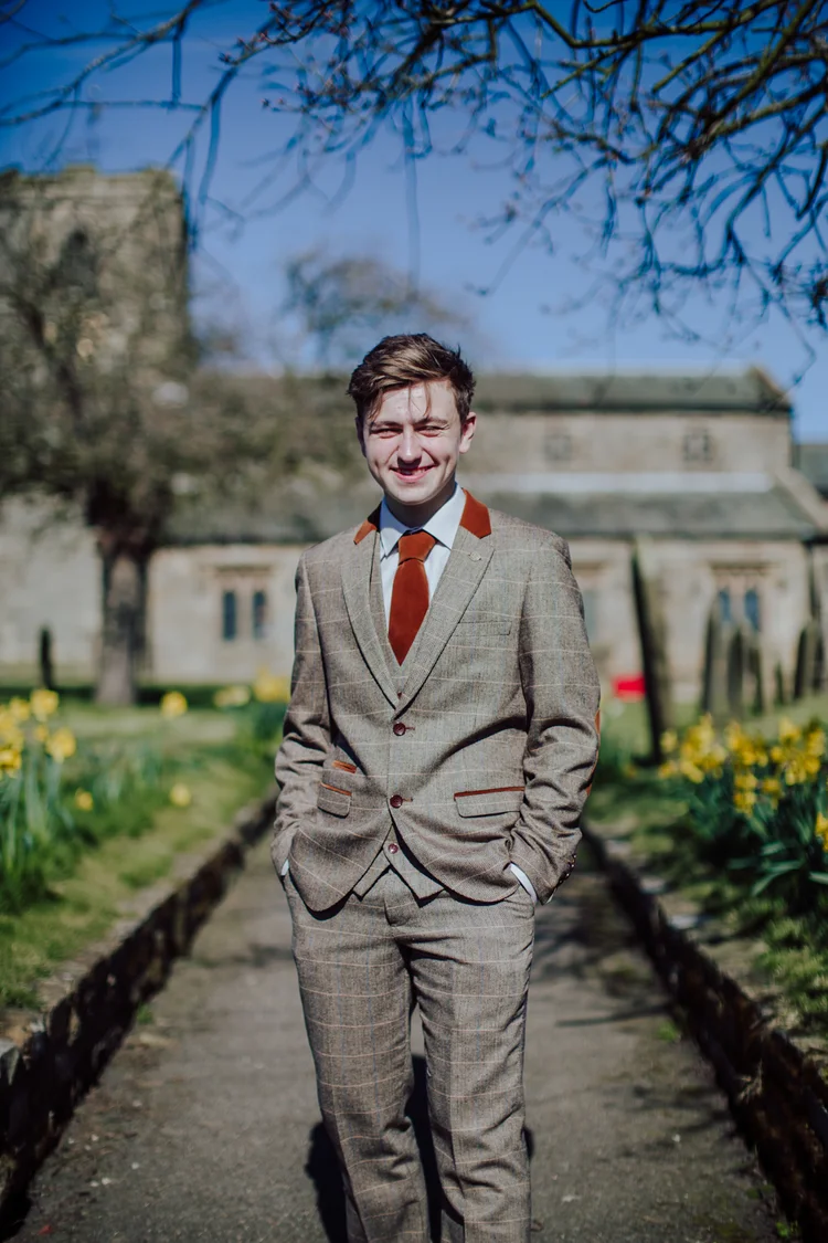 Holly and John's wedding at Bempton Church and Sledmere House — photo 28 of 72