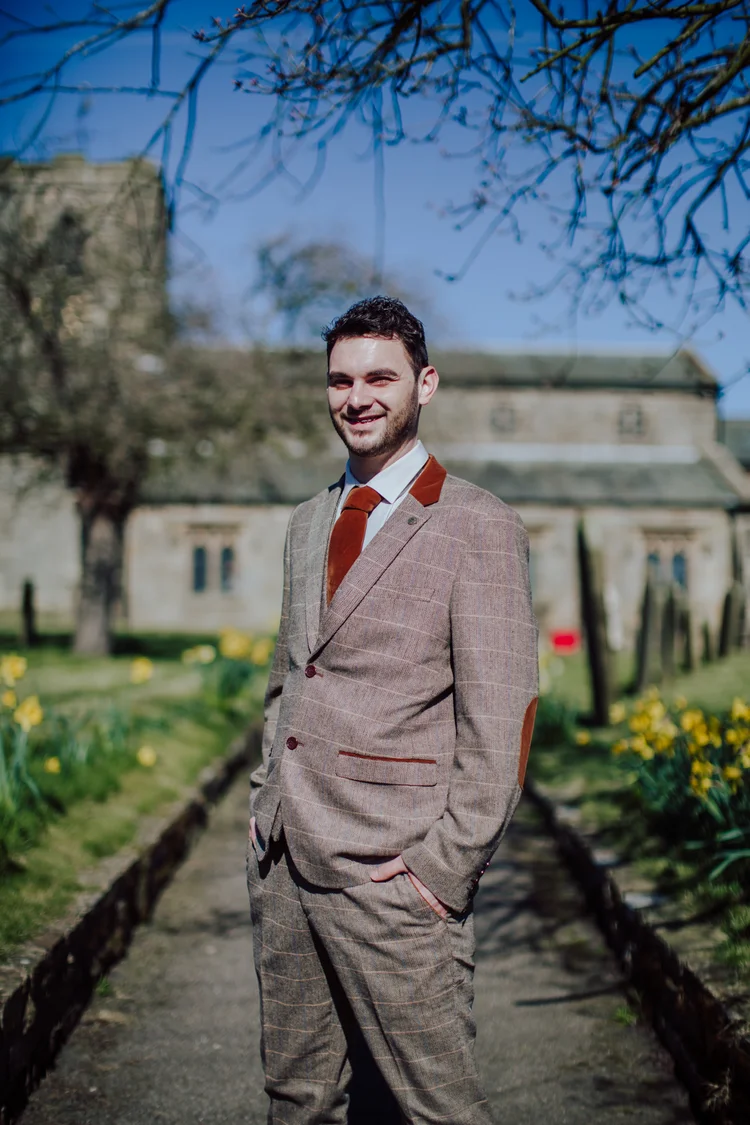 Holly and John's wedding at Bempton Church and Sledmere House — photo 29 of 72