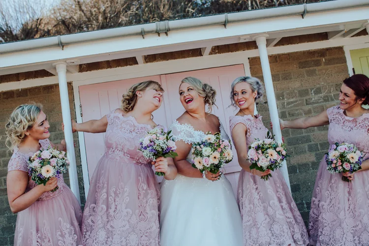 Holly and John's wedding at Bempton Church and Sledmere House — photo 50 of 72