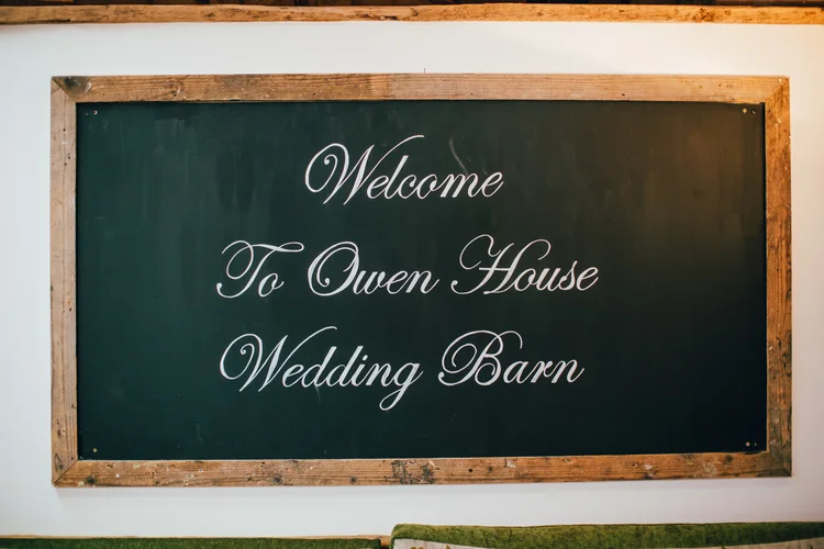 Natalie and Dan's wedding at Owen House Wedding Barn, Cheshire — photo 12 of 124
