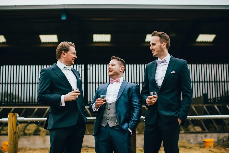 Natalie and Dan's wedding at Owen House Wedding Barn, Cheshire — photo 19 of 124