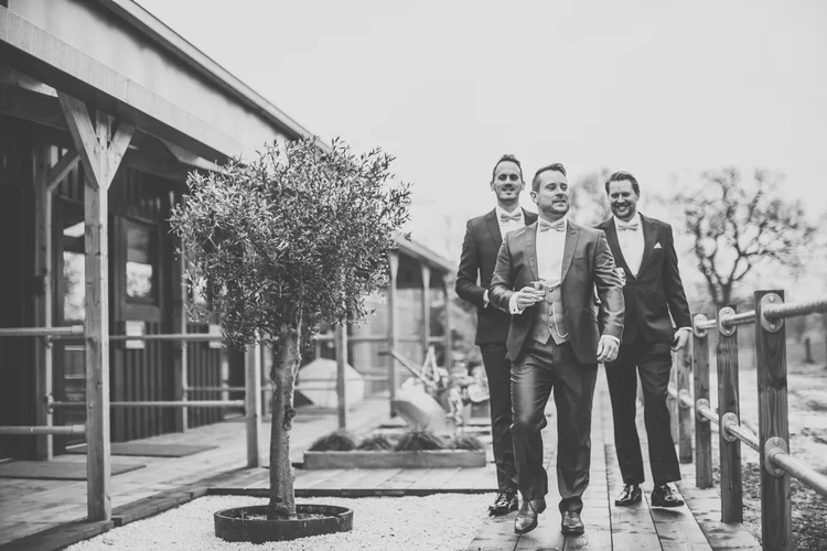 Natalie and Dan's wedding at Owen House Wedding Barn, Cheshire — photo 26 of 124