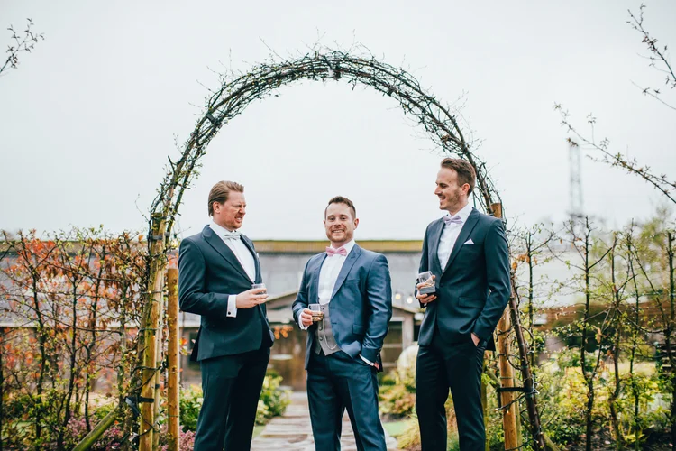 Natalie and Dan's wedding at Owen House Wedding Barn, Cheshire — photo 27 of 124