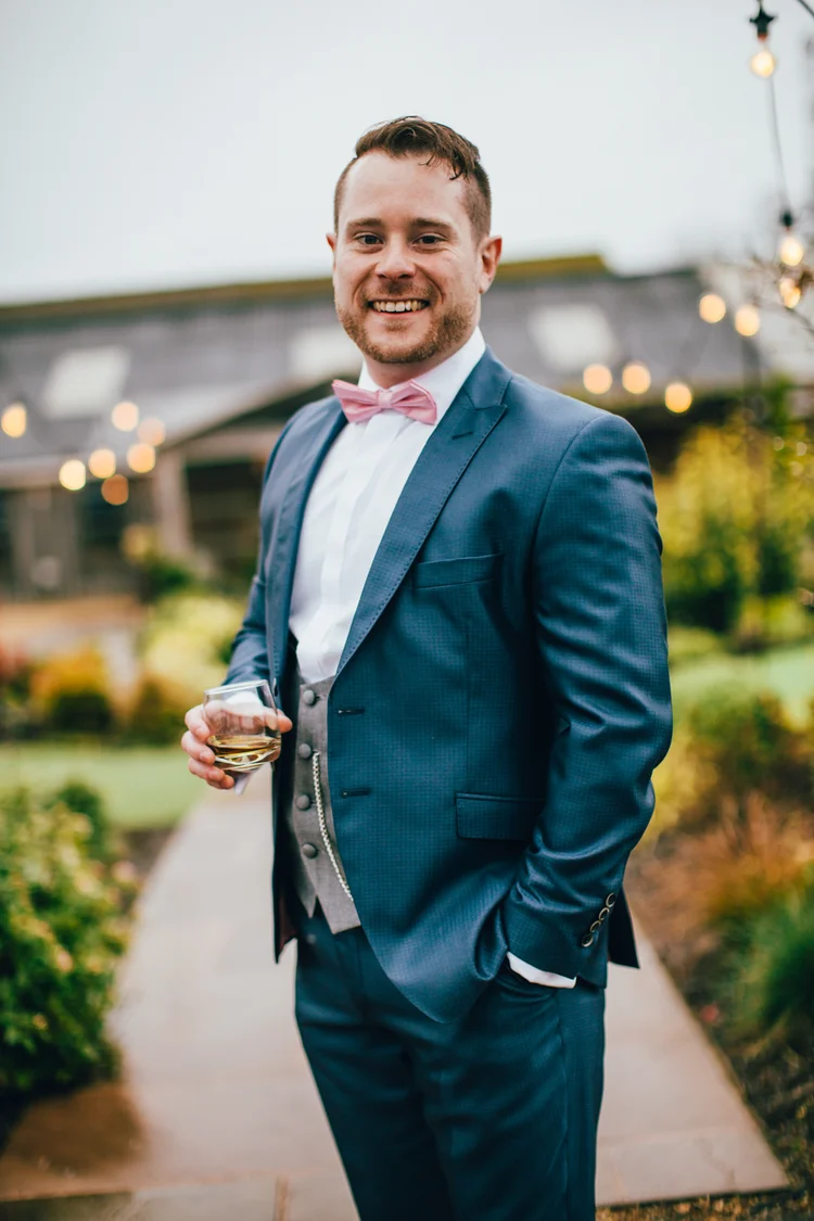 Natalie and Dan's wedding at Owen House Wedding Barn, Cheshire — photo 28 of 124