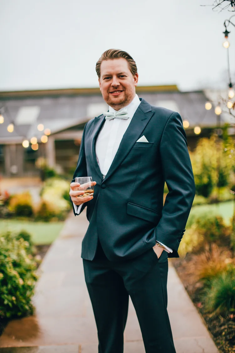 Natalie and Dan's wedding at Owen House Wedding Barn, Cheshire — photo 29 of 124