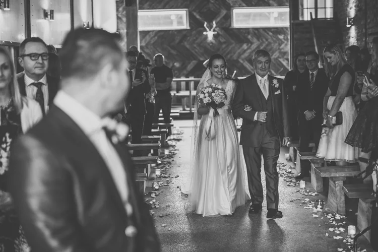 Natalie and Dan's wedding at Owen House Wedding Barn, Cheshire — photo 42 of 124
