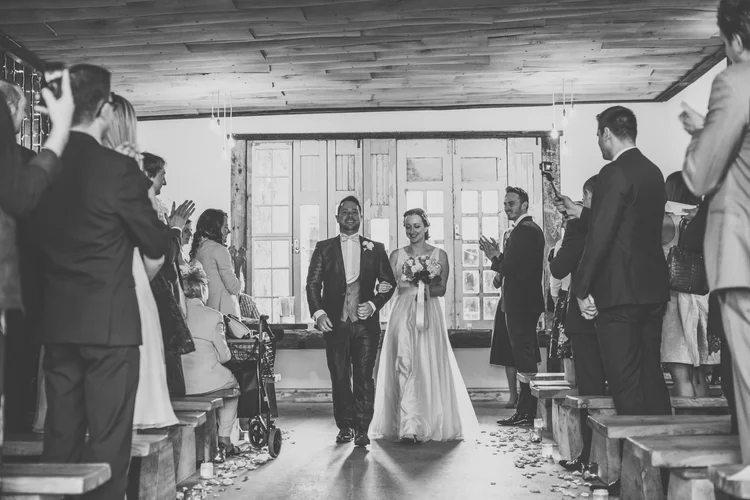 Natalie and Dan's wedding at Owen House Wedding Barn, Cheshire — photo 48 of 124