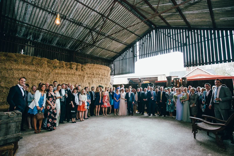 Natalie and Dan's wedding at Owen House Wedding Barn, Cheshire — photo 53 of 124