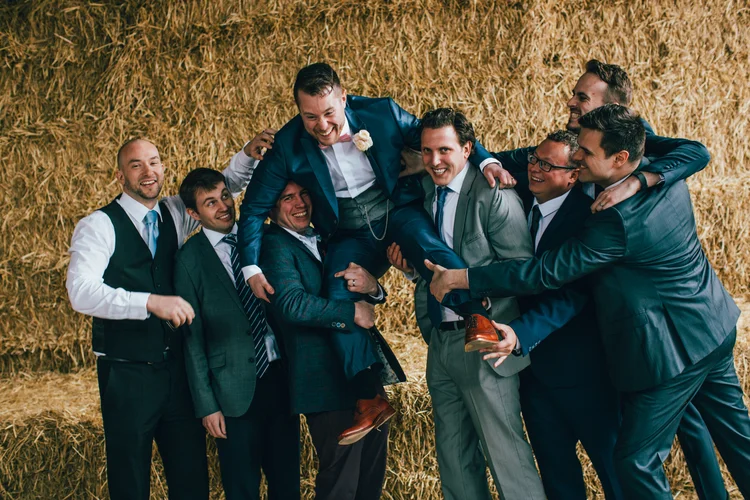 Natalie and Dan's wedding at Owen House Wedding Barn, Cheshire — photo 58 of 124