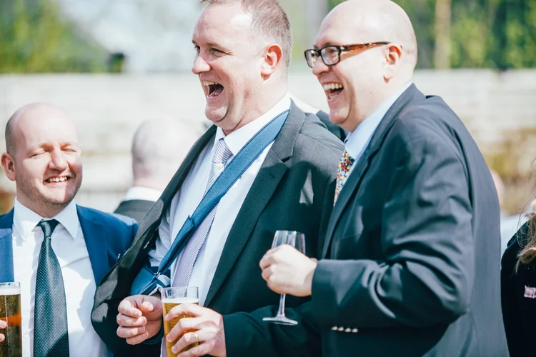 Natalie and Dan's wedding at Owen House Wedding Barn, Cheshire — photo 78 of 124