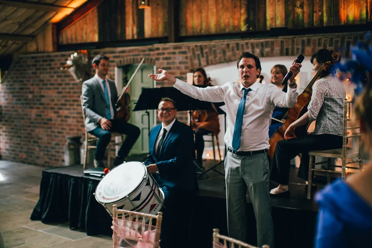 Natalie and Dan's wedding at Owen House Wedding Barn, Cheshire — photo 83 of 124