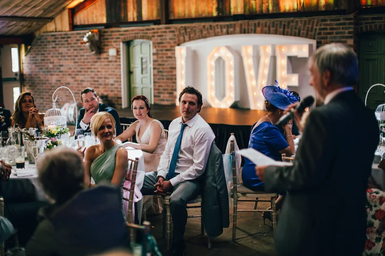 Natalie and Dan's wedding at Owen House Wedding Barn, Cheshire — photo 90 of 124