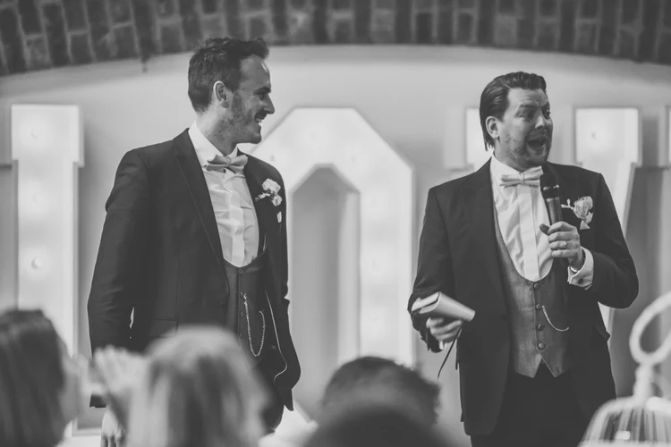 Natalie and Dan's wedding at Owen House Wedding Barn, Cheshire — photo 95 of 124