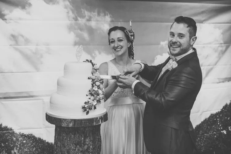 Natalie and Dan's wedding at Owen House Wedding Barn, Cheshire — photo 97 of 124