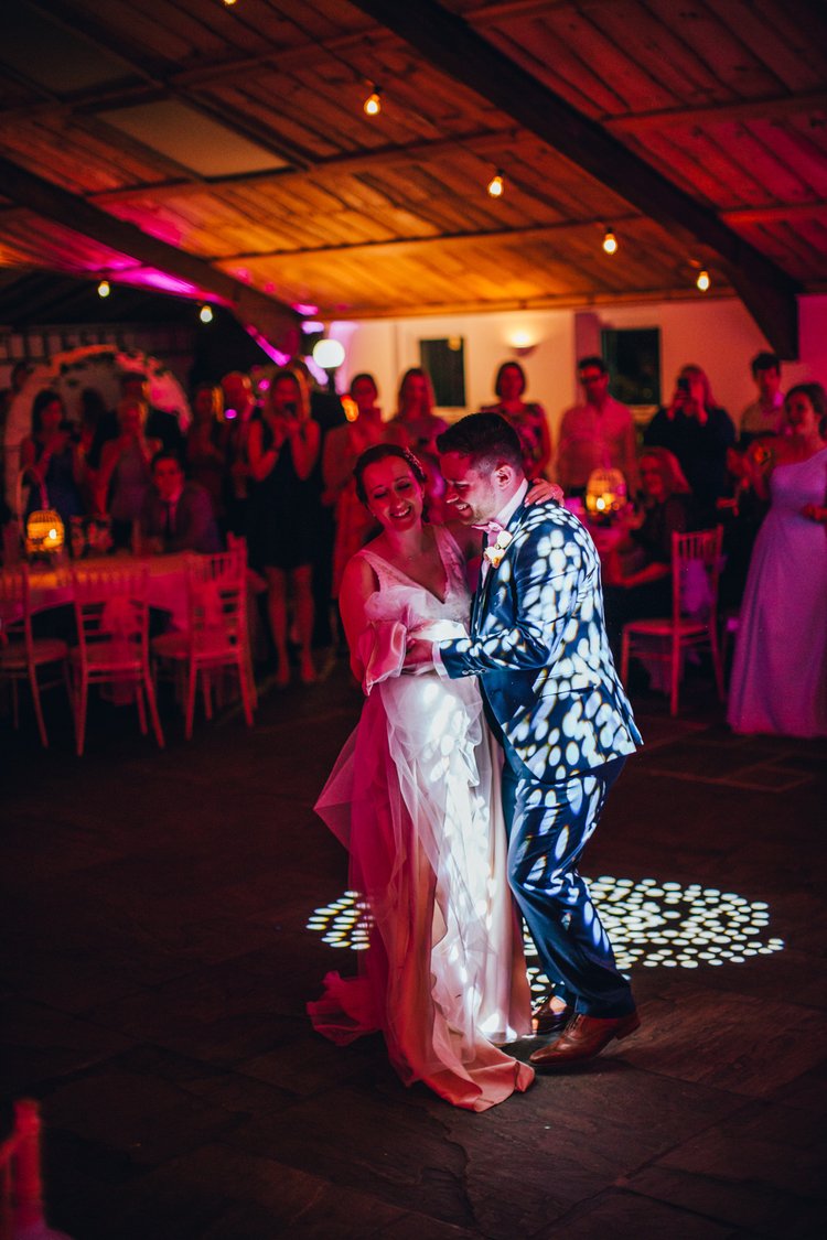 Natalie and Dan's wedding at Owen House Wedding Barn, Cheshire — photo 110 of 124