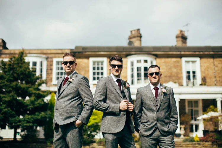 Emily and Wes's wedding at Ringwood Hall, Chesterfield — photo 10 of 78